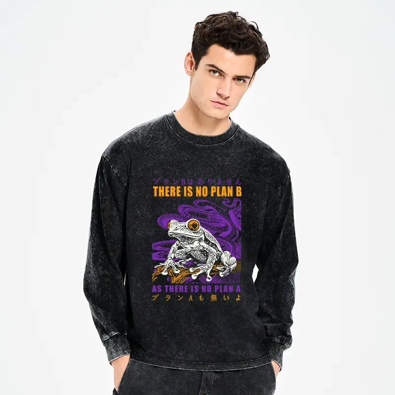 Comfortable Japanese Streetwear Long Sleeve Shirt