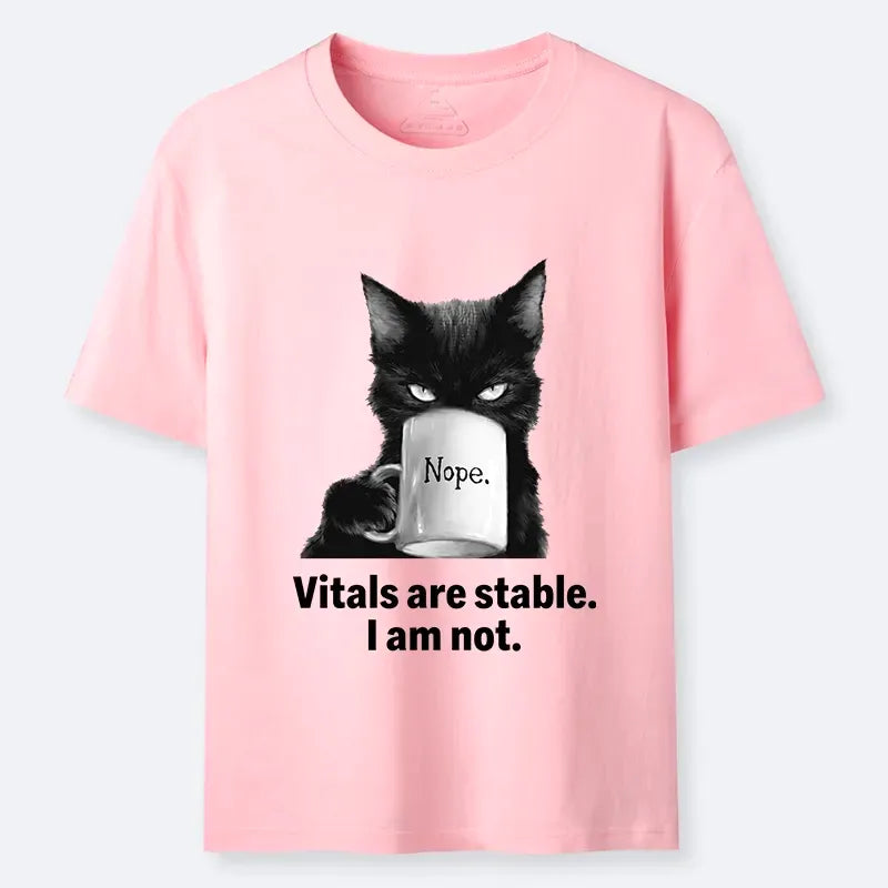 Kyoto-Lion Black Cat Coffee Meme Classic T-Shirt