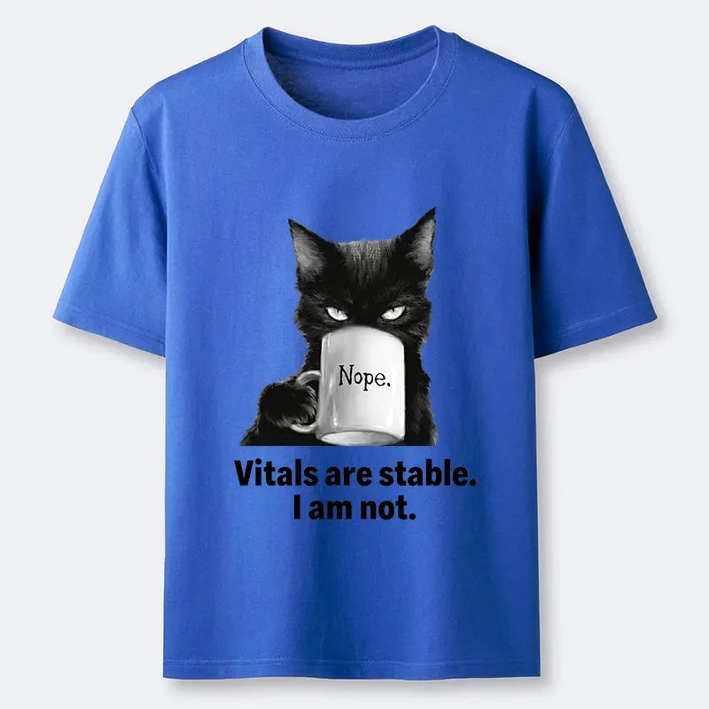 Japanese Vintage Black Cat Tee