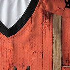 Kyoto-Lion Five Cats Waiting For Dinner Paneled Long Sleeve Jersey