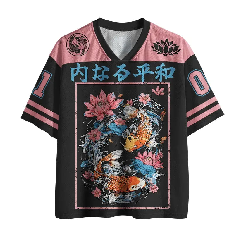 Kyoto-Lion Koi Serenity Mesh Jersey