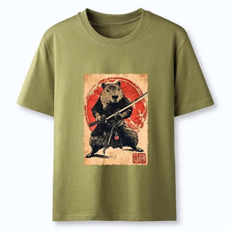 Japanese Vintage Capybara Tee for Gift