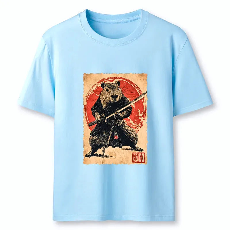 Samurai Capybara Japan Classic T-Shirt