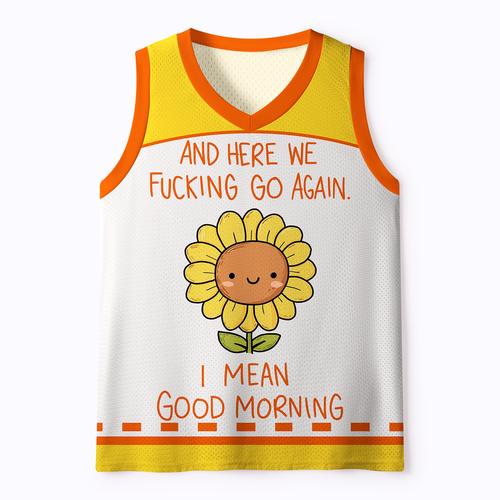 Sarcastic Mesh Tank Top for Daily Wear