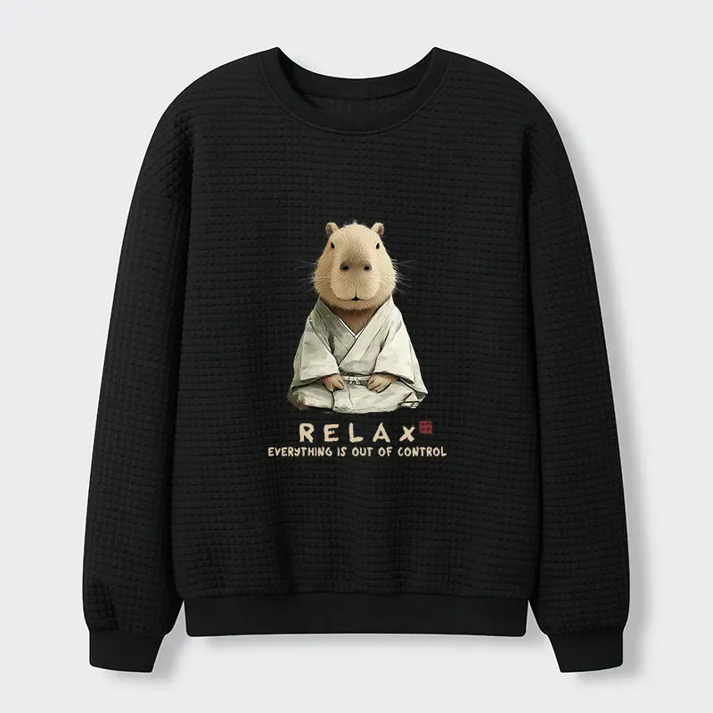 Japanese Capybara Sweatshirt for Gift for Her