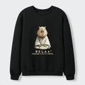 Japanese Capybara Sweatshirt for Gift for Her