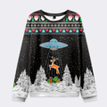 Women's Japanese Alien Christmas Sweatshirt Gift Idea