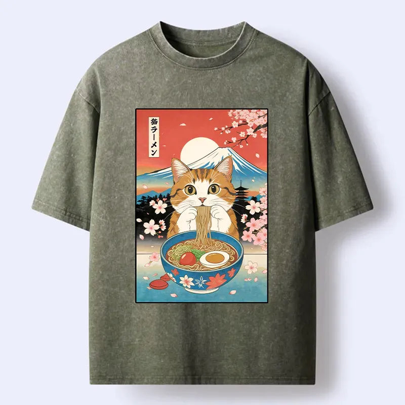 japanese washed t-shirt best seller
