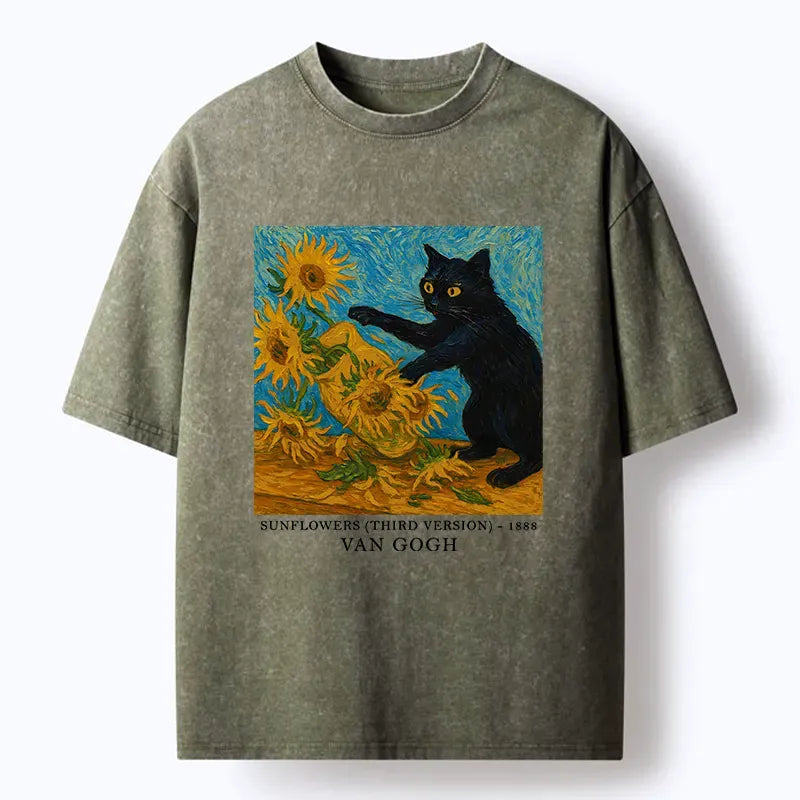 Kyoto-Lion Retro T-Shirt for Streetwear