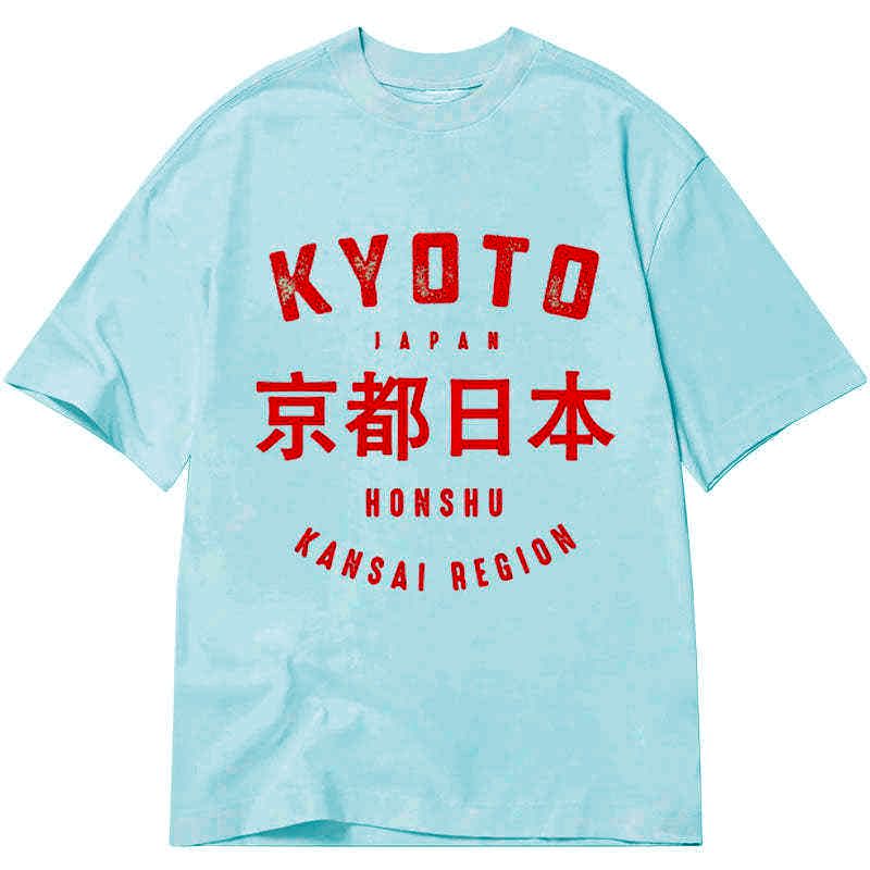 japanese vintage style tee for daily wear