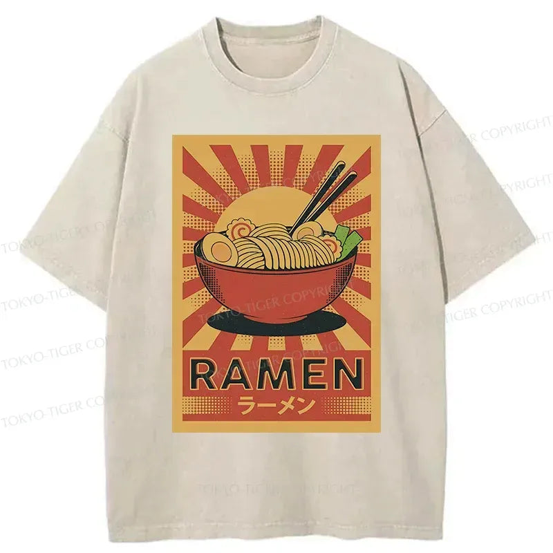 Washed Vintage Kyoto Lion Tee