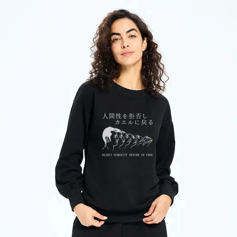 Kyoto-Lion Return To Frog Sweatshirt