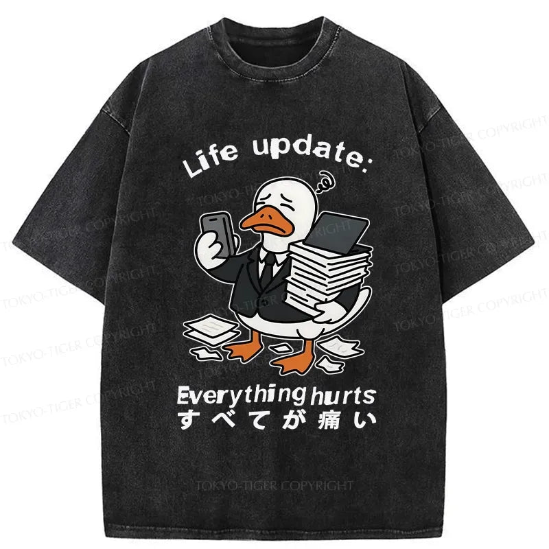 Kyoto lion washed tee on sale