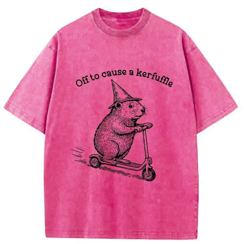 Kyoto-Lion T-Shirt for Summer Vacation