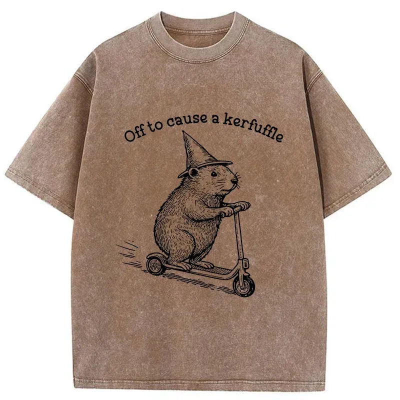 Kyoto-Lion T-Shirt for Summer Vacation