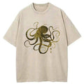 kyoto lion gold print tee for summer