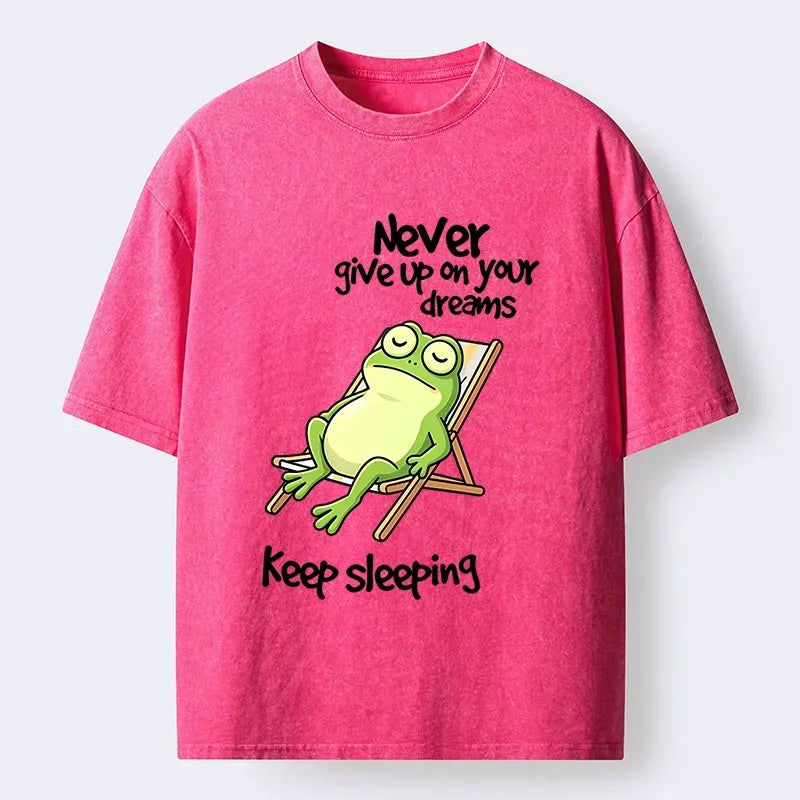 washed japanese t shirt for daily wear