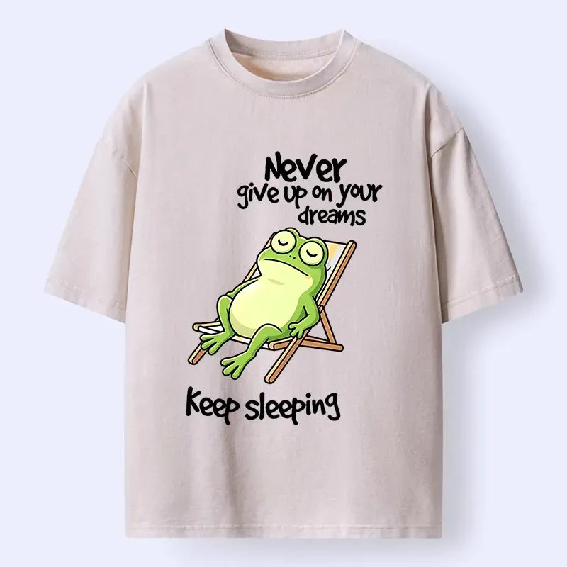 washed japanese t shirt for daily wear