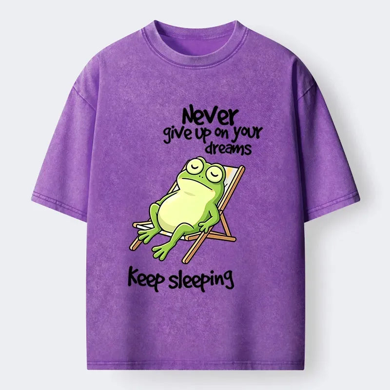washed japanese t shirt for daily wear