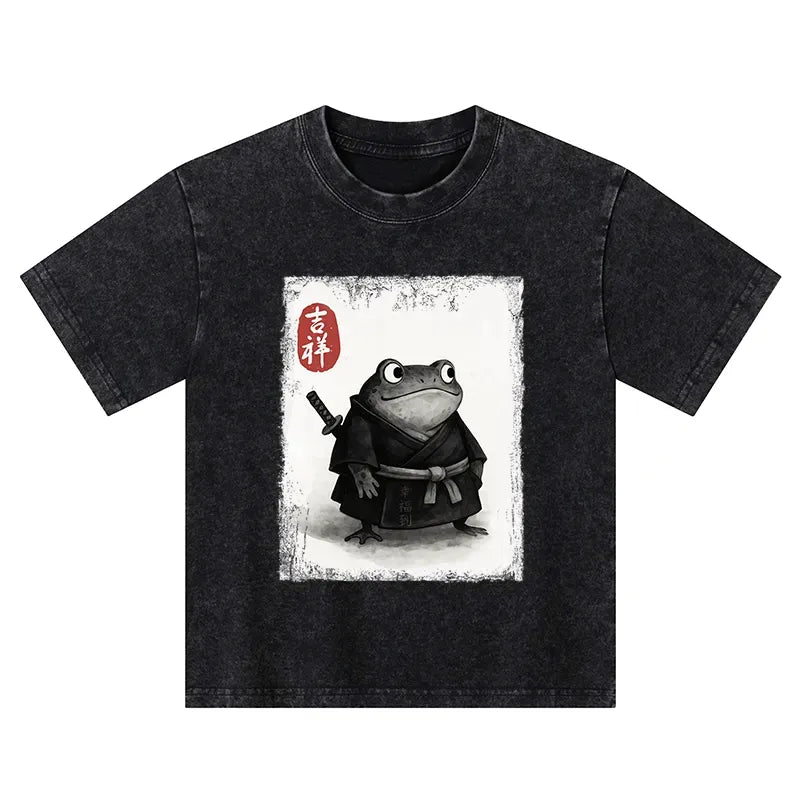 Japanese Washed T-Shirt for Kids