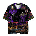Unisex Breathable Skull Mesh Jersey on Sale