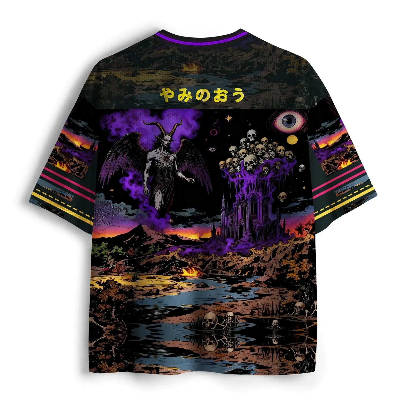 Kyoto-Lion Valley Of Skulls Mesh Jersey