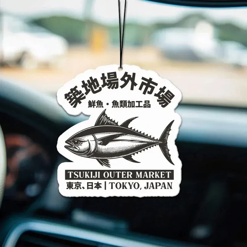 Kyoto-Lion Tokyo Japan Tsukiji Fish Market Car Air Freshener