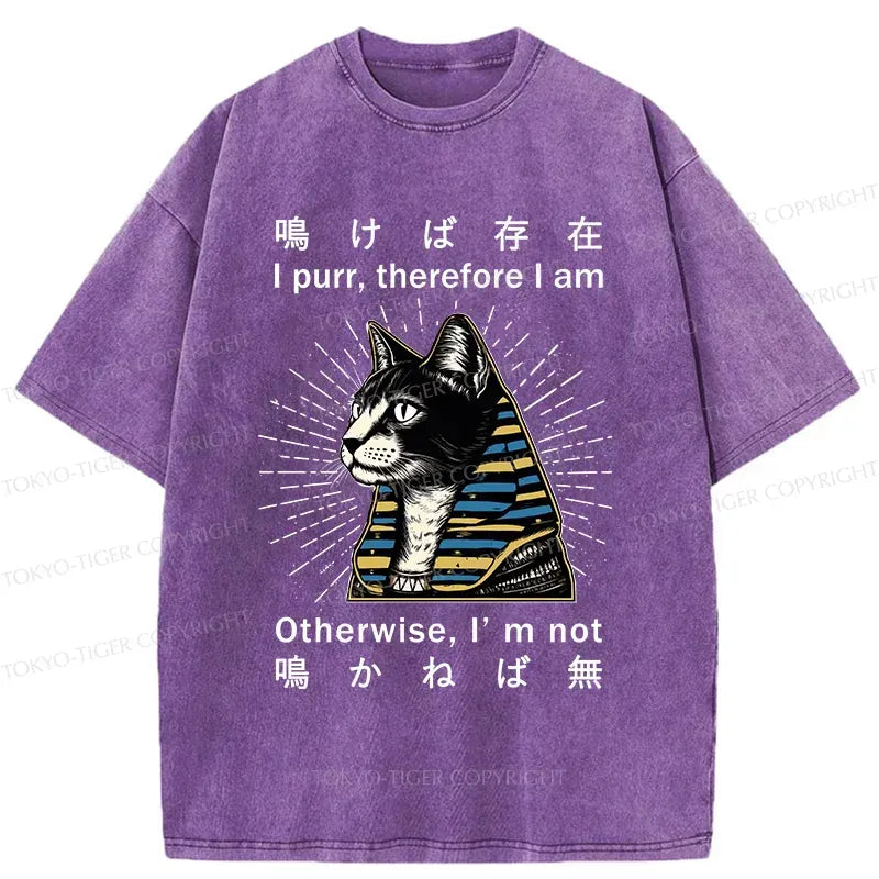 Japanese Ukiyo-e Cat T-Shirt for Streetwear