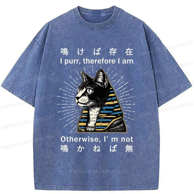 Japanese Ukiyo-e Cat T-Shirt for Streetwear