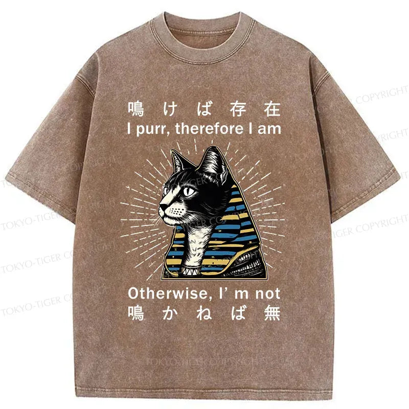 Japanese Ukiyo-e Cat T-Shirt for Streetwear