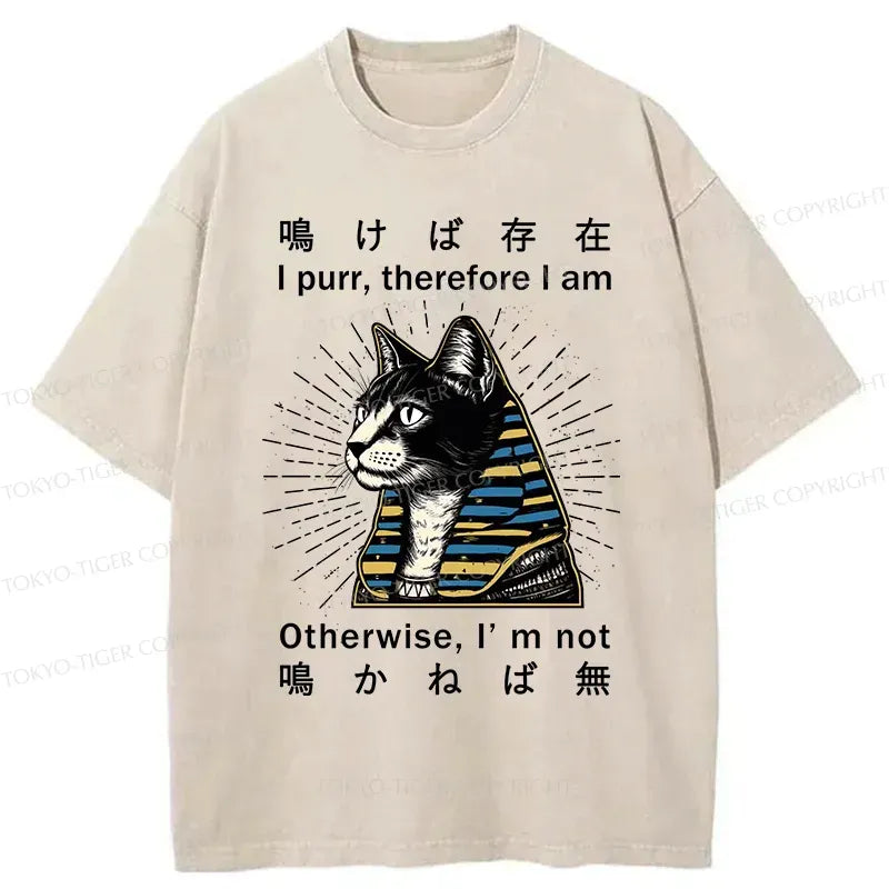 Japanese Ukiyo-e Cat T-Shirt for Streetwear