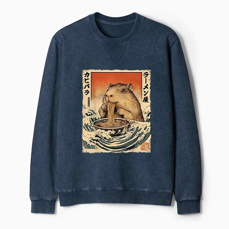 Funny Hamster Ramen Sweatshirt