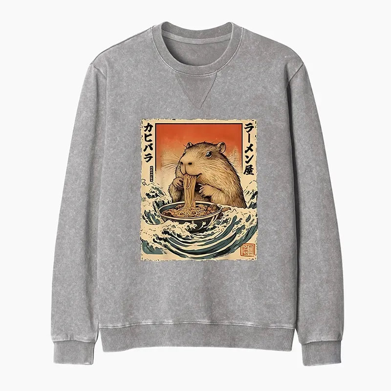 Washed Terry Unisex Sweatshirt
