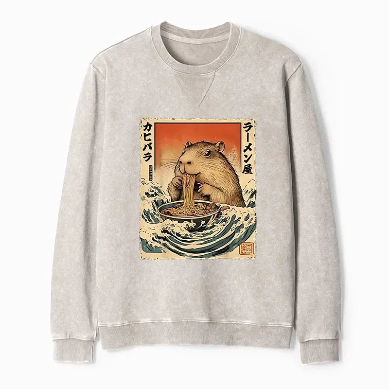 Washed Terry Unisex Sweatshirt