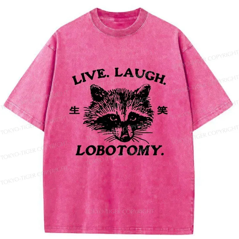 Washed Raccoon T-Shirt Gift Idea for Her