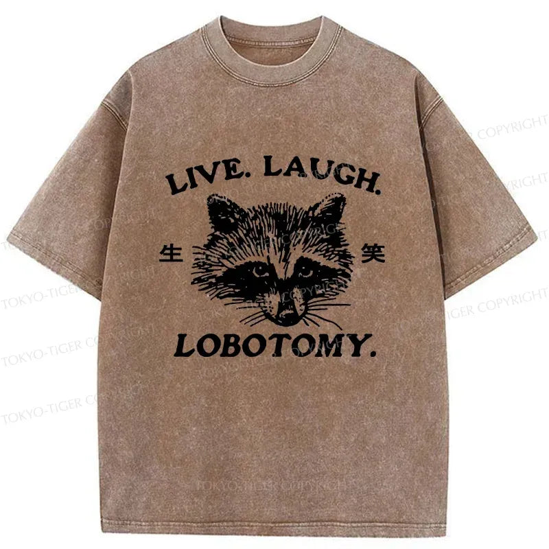 Japanese Vintage Raccoon T-Shirt Streetwear Style