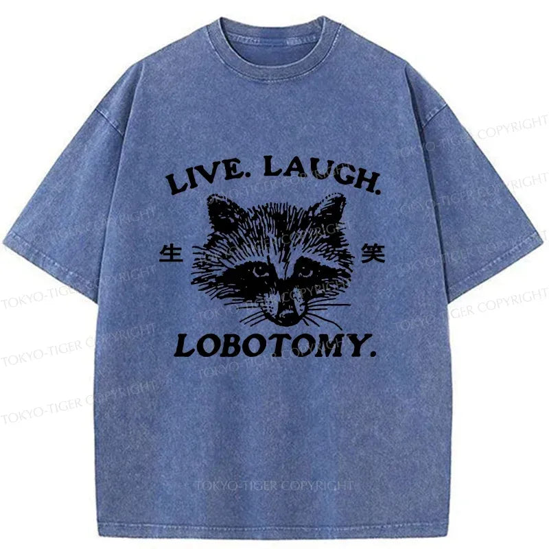 Japanese Vintage Raccoon T-Shirt Streetwear Style