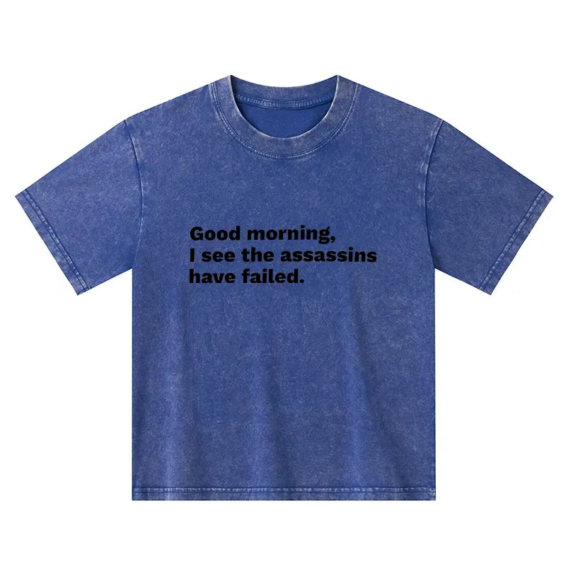 Japanese vintage kids t-shirt for daily wear