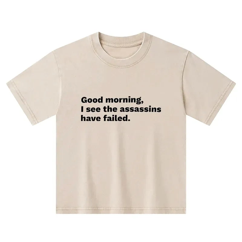 Japanese vintage kids t-shirt for daily wear