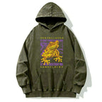 Kyoto-Lion Washed Hoodie Best Seller