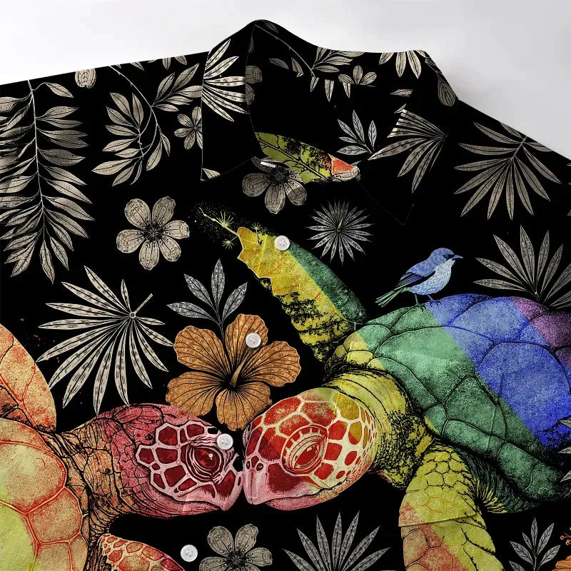 Vintage Turtle Shirt for Vacation