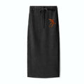 Kyoto-Lion Retro Gecko Funny Washed Terry Skirt