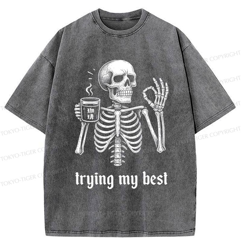 Vintage Japanese Skull T-Shirt