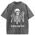 Vintage Japanese Skull T-Shirt