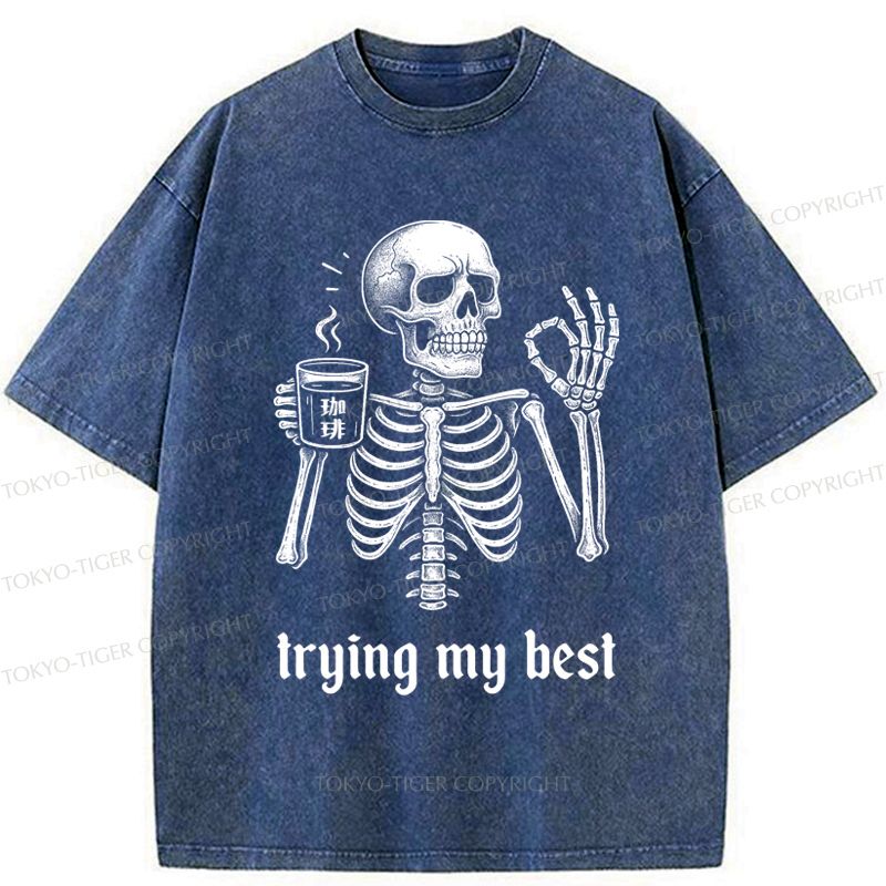 Washed Unisex Cotton Tee