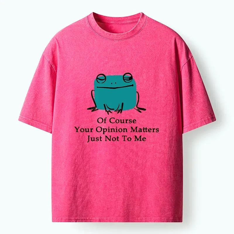 Cool Unbothered Frog T-Shirt