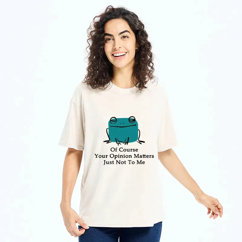 Cool Unbothered Frog T-Shirt