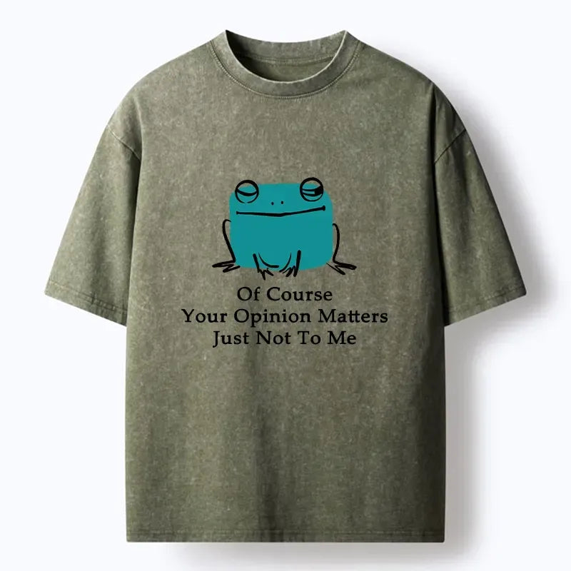 Cool Unbothered Frog T-Shirt