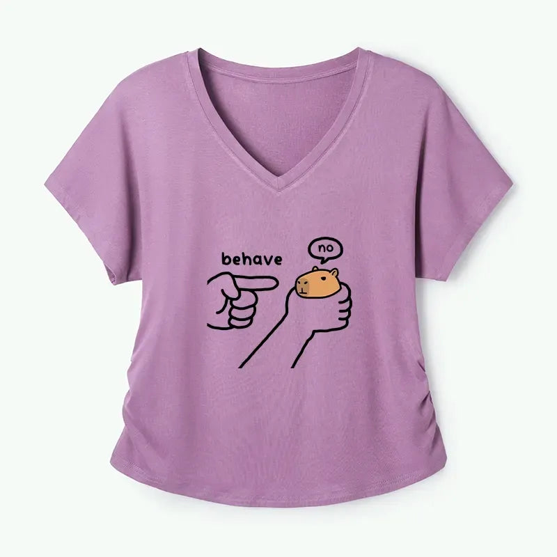 Kyoto-Lion Capybara Modal Shirt Gift Idea