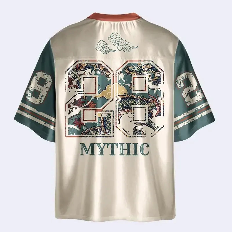 Breathable Glossy Dragon Jersey for Fitness